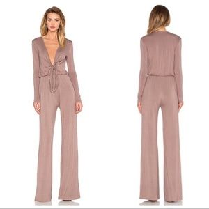 NWT Revolve De Lacy Mason Taupe Jumpsuit